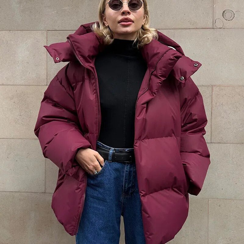 VORINAOversized Puffer JacketWomen Winter Coats & Jackets