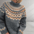 VORINAPatterned Wool SweaterSweaters