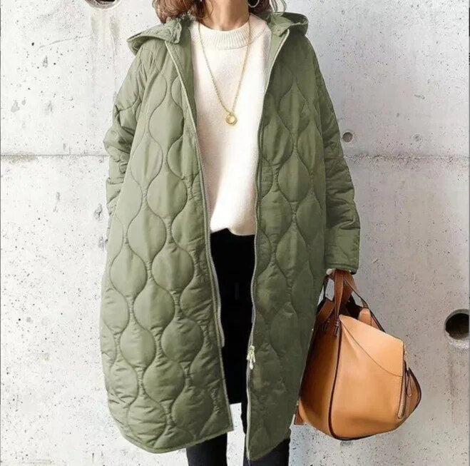 VORINAQuilted Hooded CoatWomen's Coats