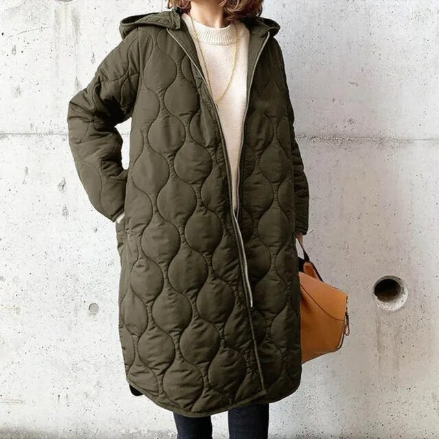 VORINAQuilted Hooded CoatWomen's Coats