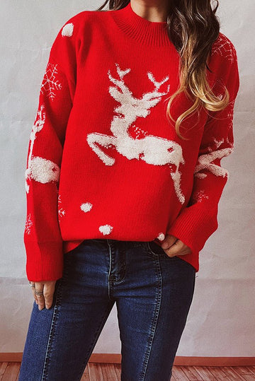 VORINAReindeer Christmas SweaterSweaters