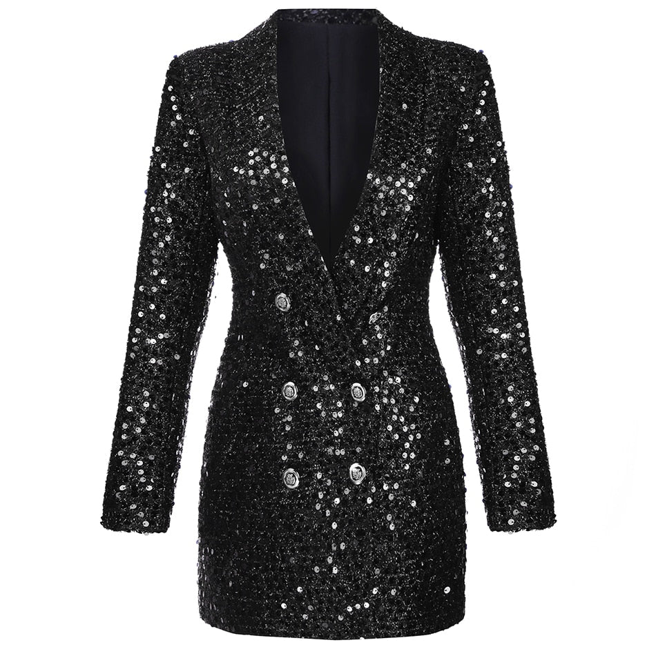 VORINASequin Blazer Dress - SparkleWomen's Blazer