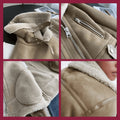 VORINAShearling Suede JacketWomen's Jacket