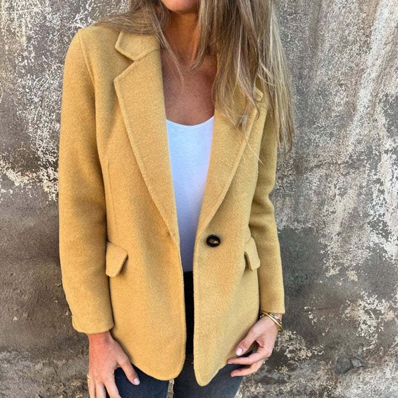 VORINASingle - Button Blazer CoatCoat