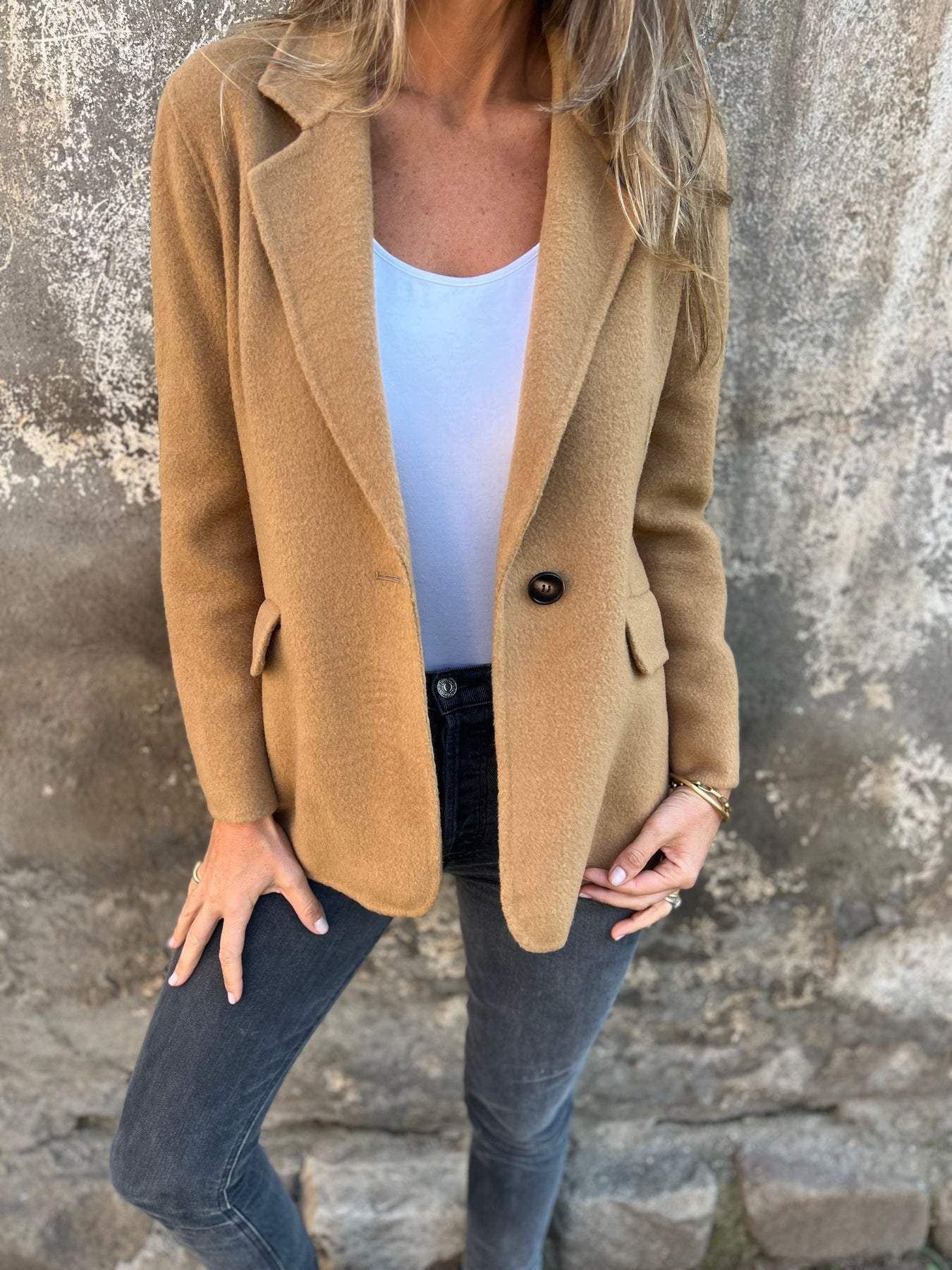 VORINASingle - Button Blazer CoatCoat