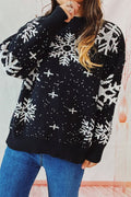 VORINASnowflake Christmas SweaterSweaters