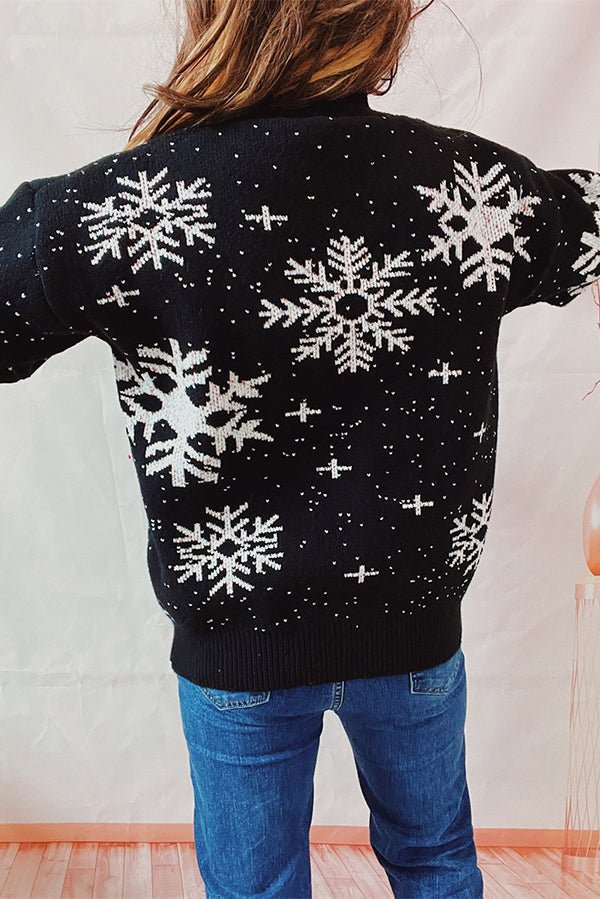 VORINASnowflake Christmas SweaterSweaters