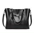 VORINAStructured Leather Shoulder BagLeather bag