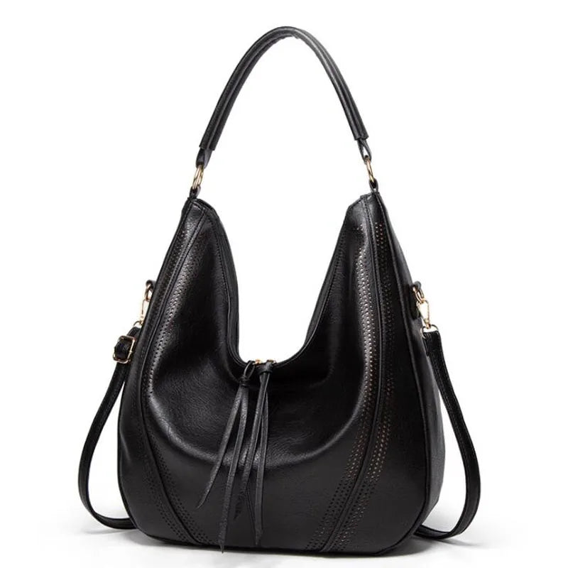 VORINAStylish Hobo Shoulder BagLeather bag