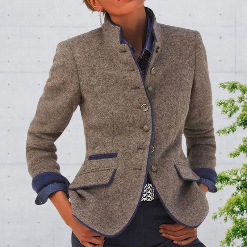 VORINATailored Wool Buttoned JacketWomen's Jacket