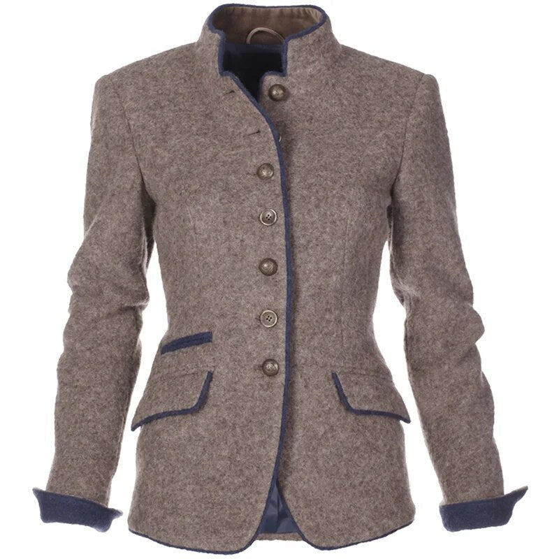 VORINATailored Wool Buttoned JacketWomen's Jacket