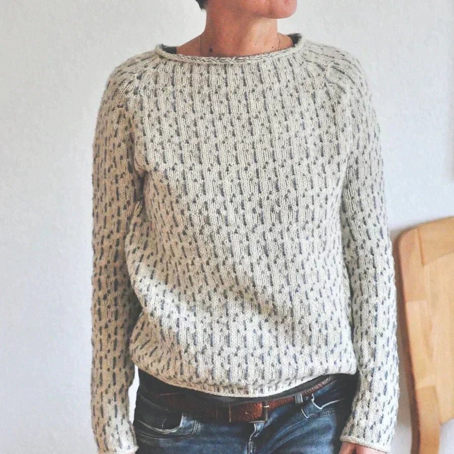 VORINATextured Knit PulloverWomen's Sweaters