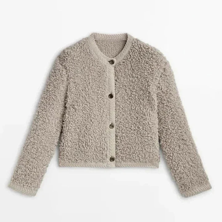 VORINATextured Sherpa CardiganCardigan