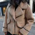 VORINATrimmed Teddy CoatCoats & Jackets