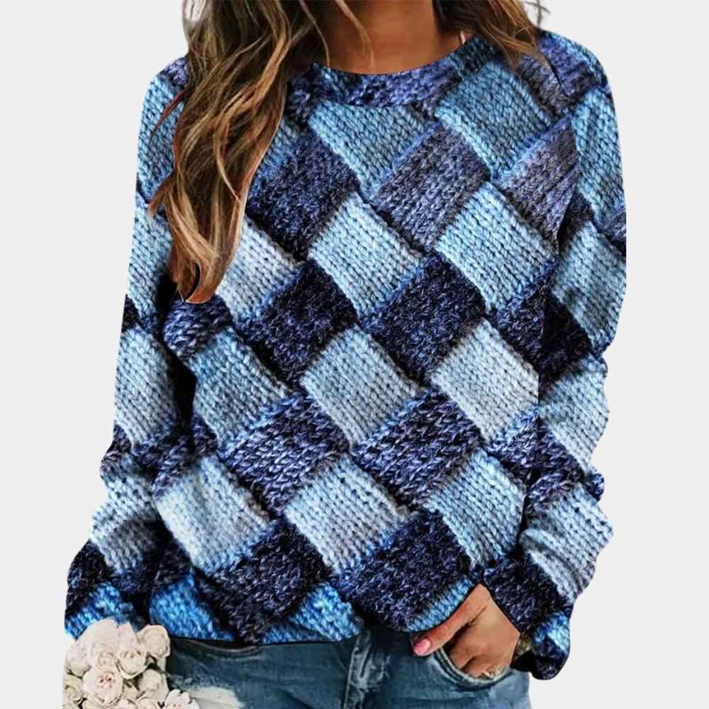 VORINAVibrant Textured SweaterWomen's Sweater