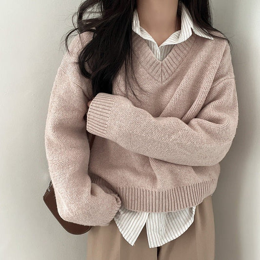 Women's V-Neck Sweater